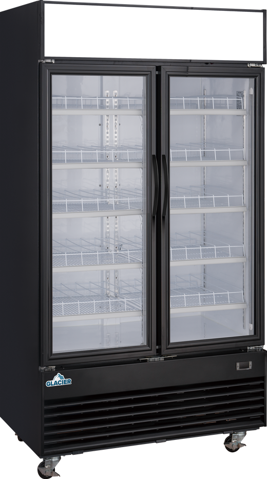 Glacier GM-33R 39” Merchandiser Refrigerator - Continental Restaurant Equipment