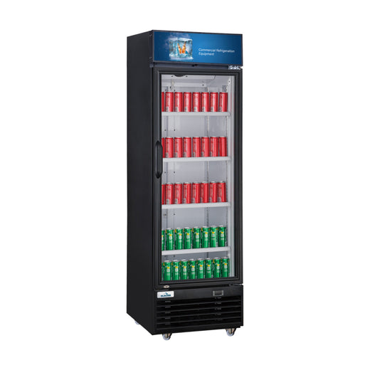 Glacier GM-15R Glass Door Merchandiser Refrigerator