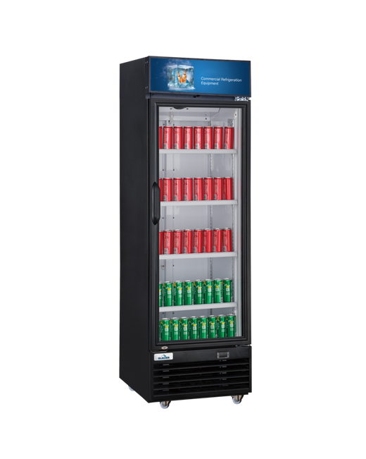 Glacier Glass Door Merchandiser GM-15R Refrigerator - Continental Restaurant Equipment