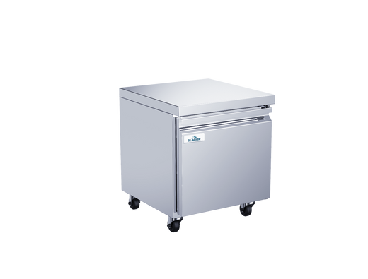 Glacier GUR-29 Undercounter Refrigerator 29 Inch 1 Door - Continental Restaurant Equipment