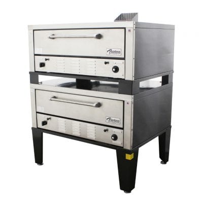 Peerless CW42P Double Stack Gas Deck Pizza Oven - Continental Restaurant Equipment