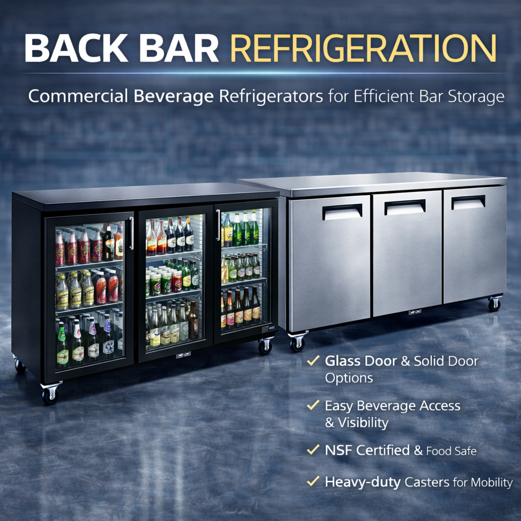 Back Bar Refrigeration