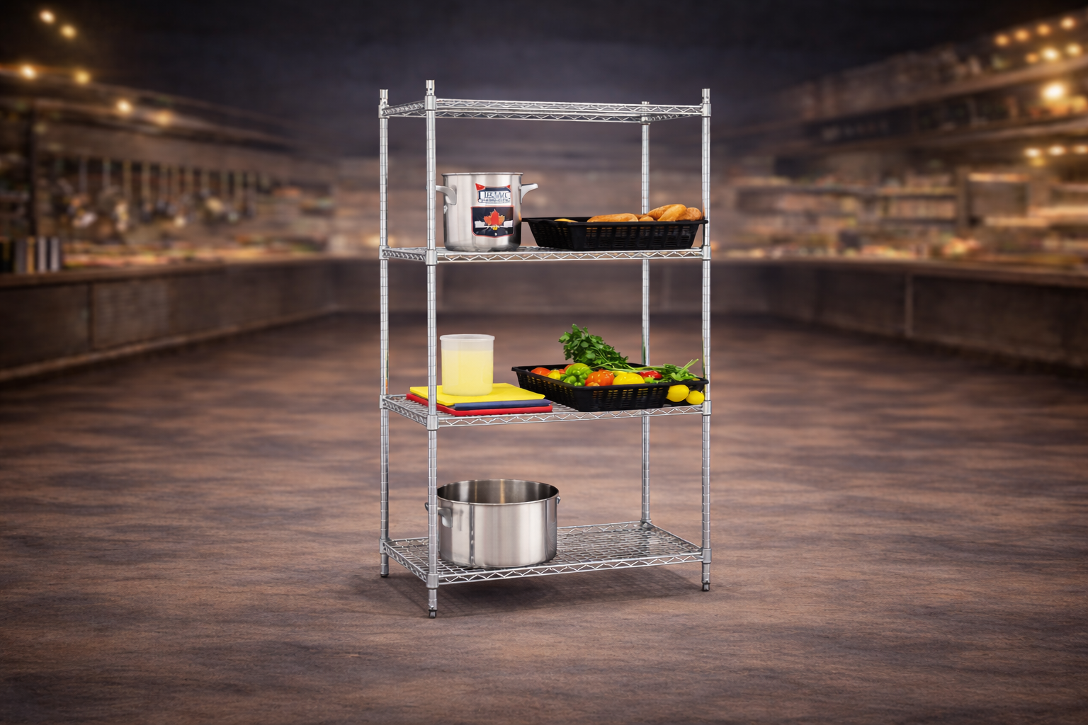 Complete Chrome Shelving Kits
