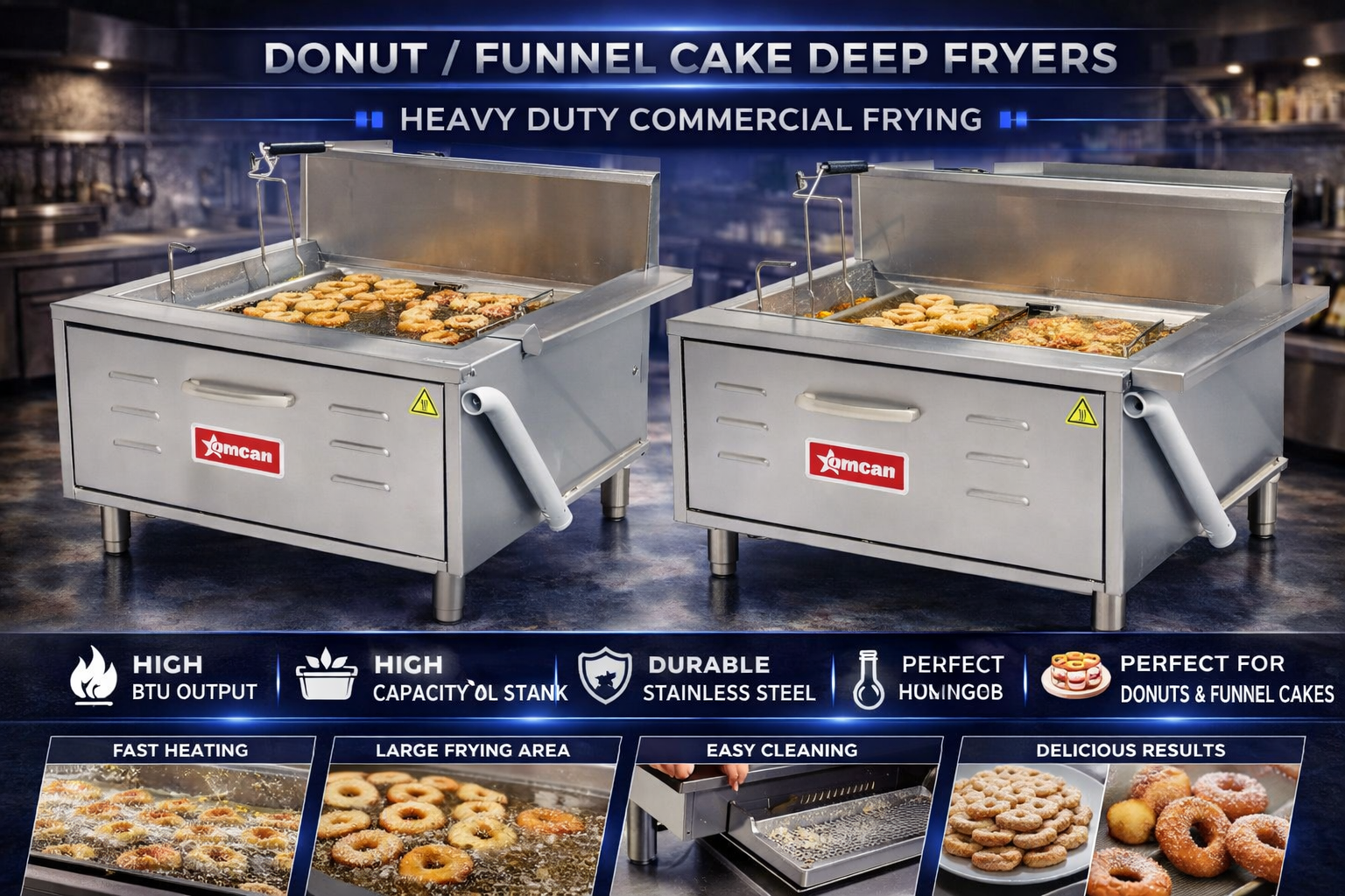 Donut/ Funnel Cake Deep Fryer