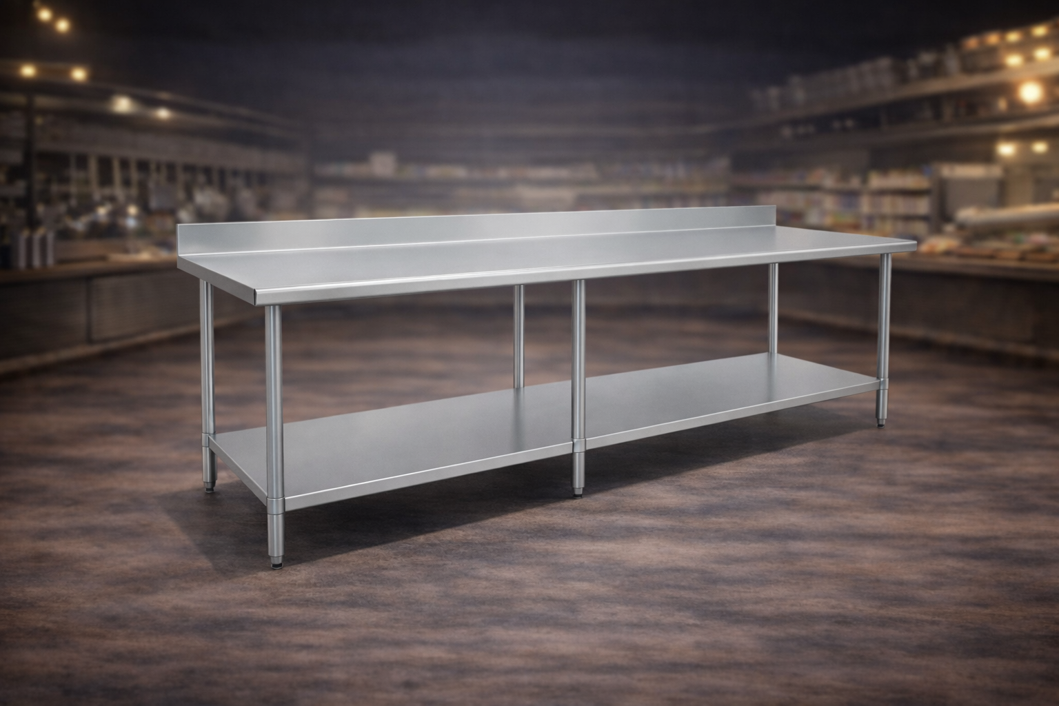 Elite Series Worktables with Backsplash