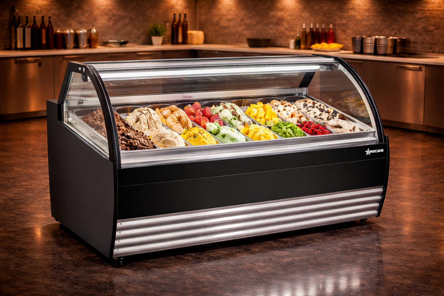 Gelato Display Cases