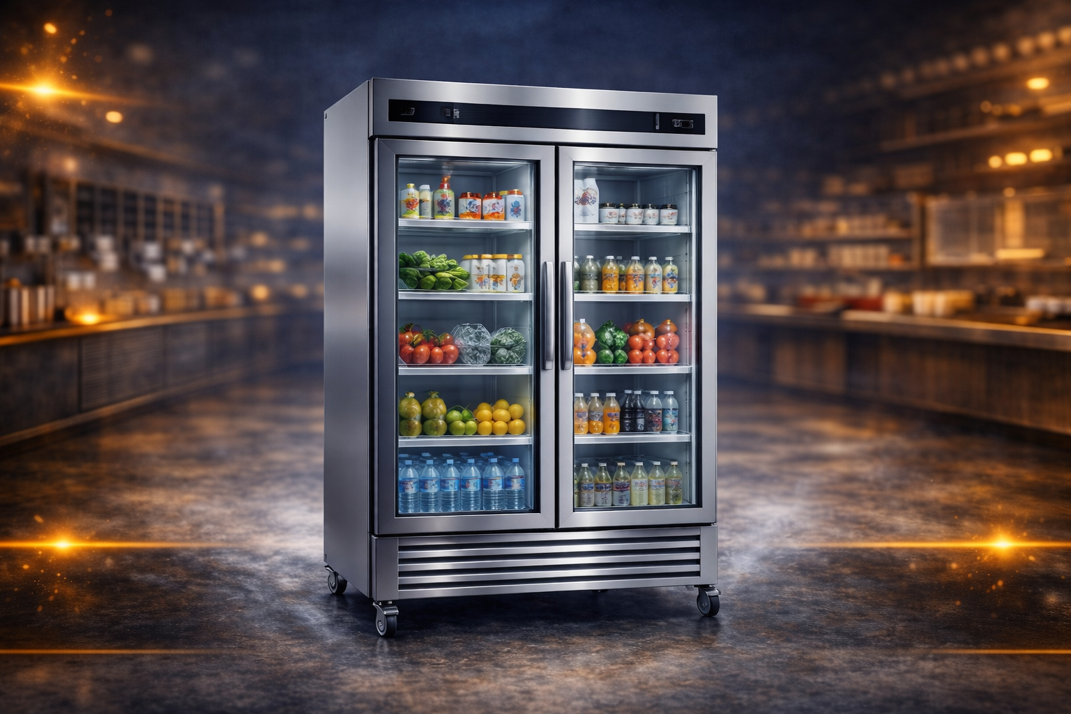 Glass Door Refrigerators