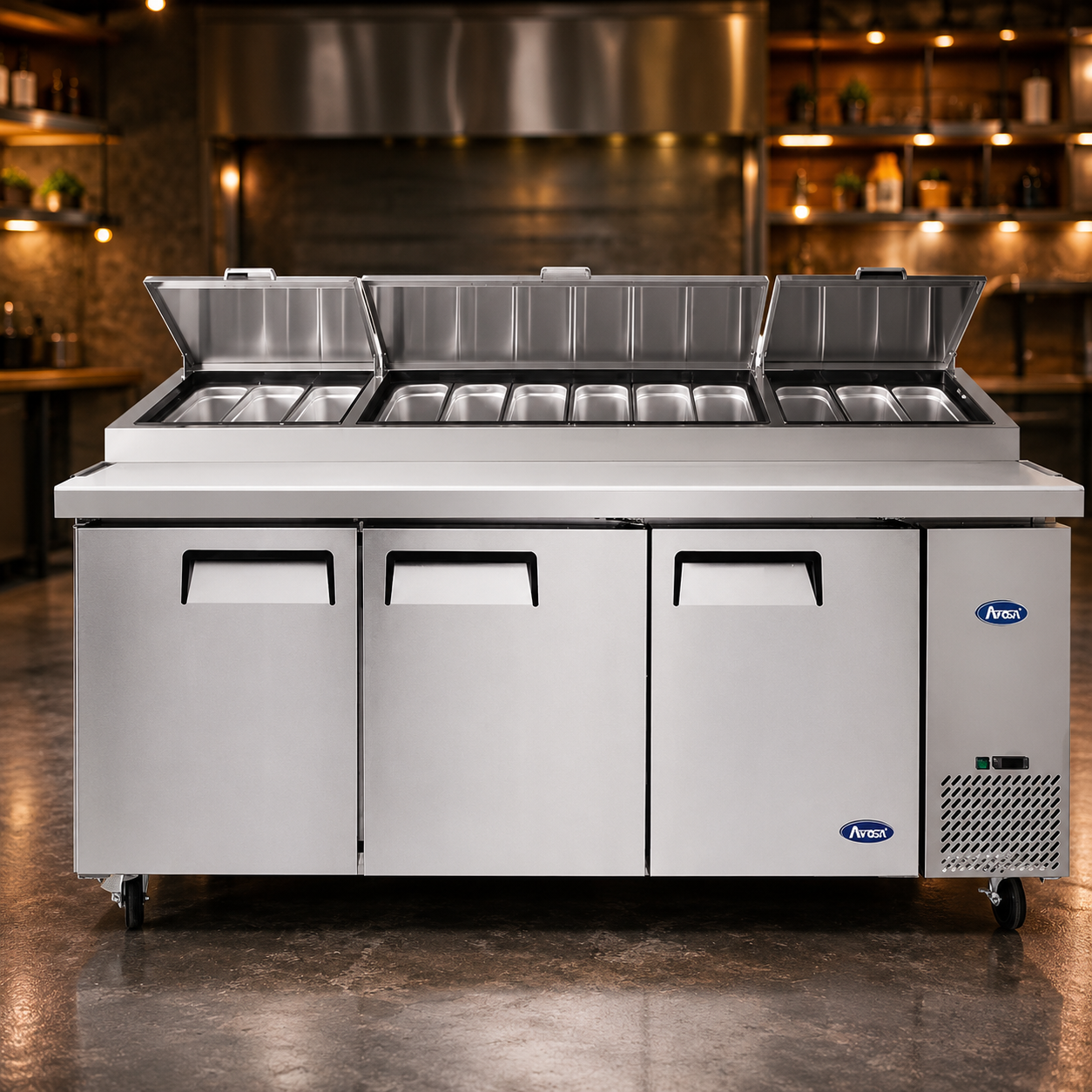 Pizza Preparation Refrigerator