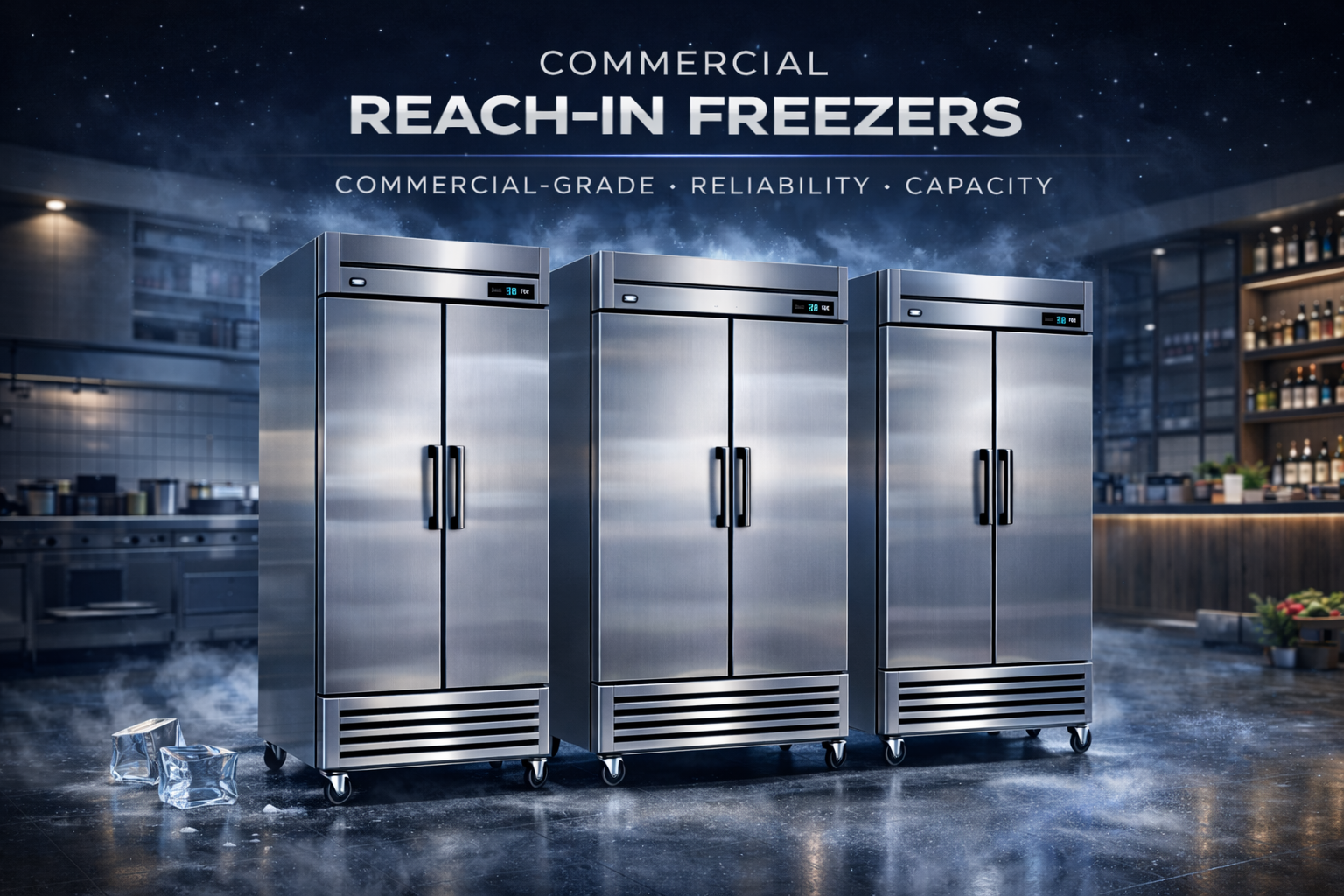 Reach-In Freezers