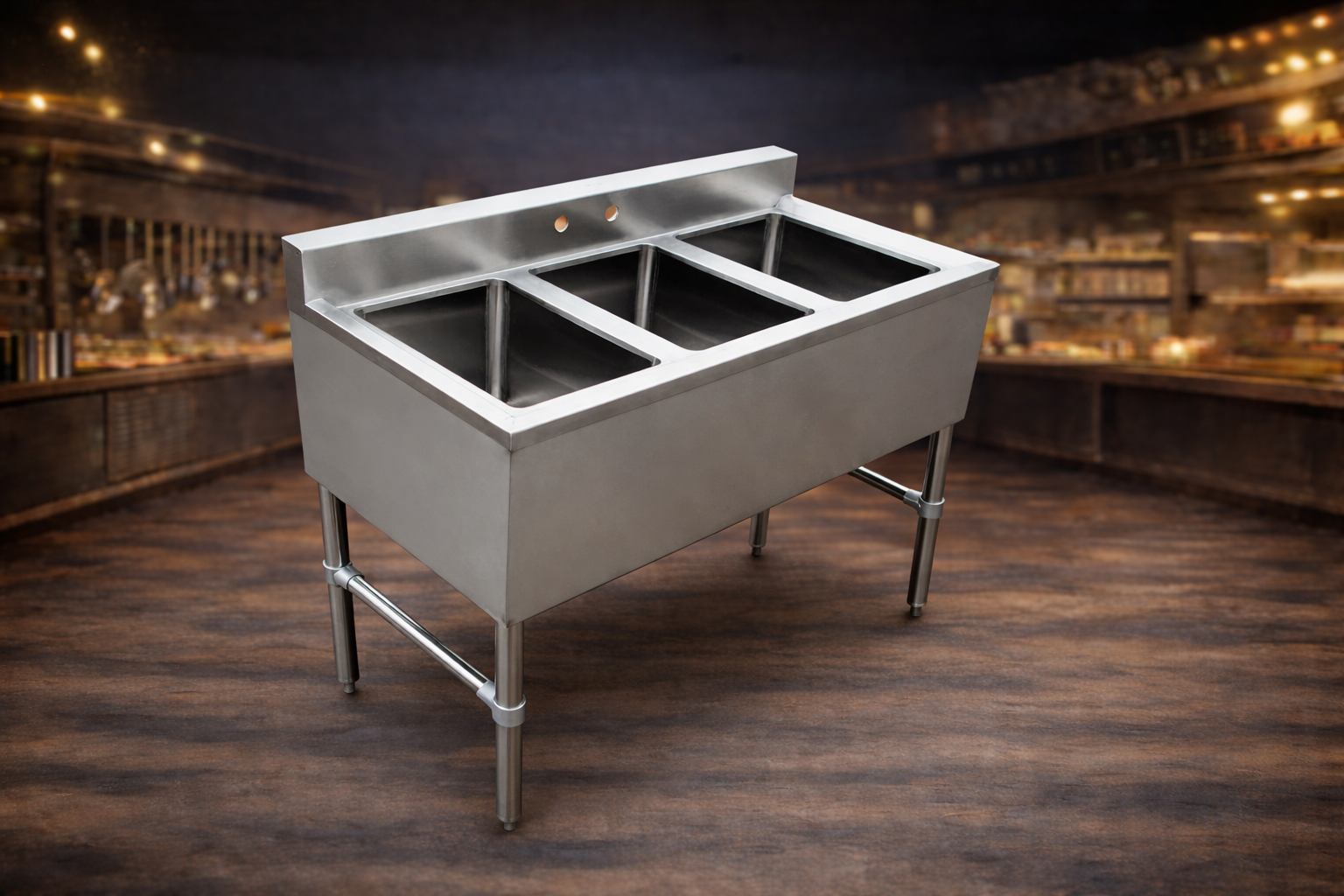 Stainless Under Bar Sinks