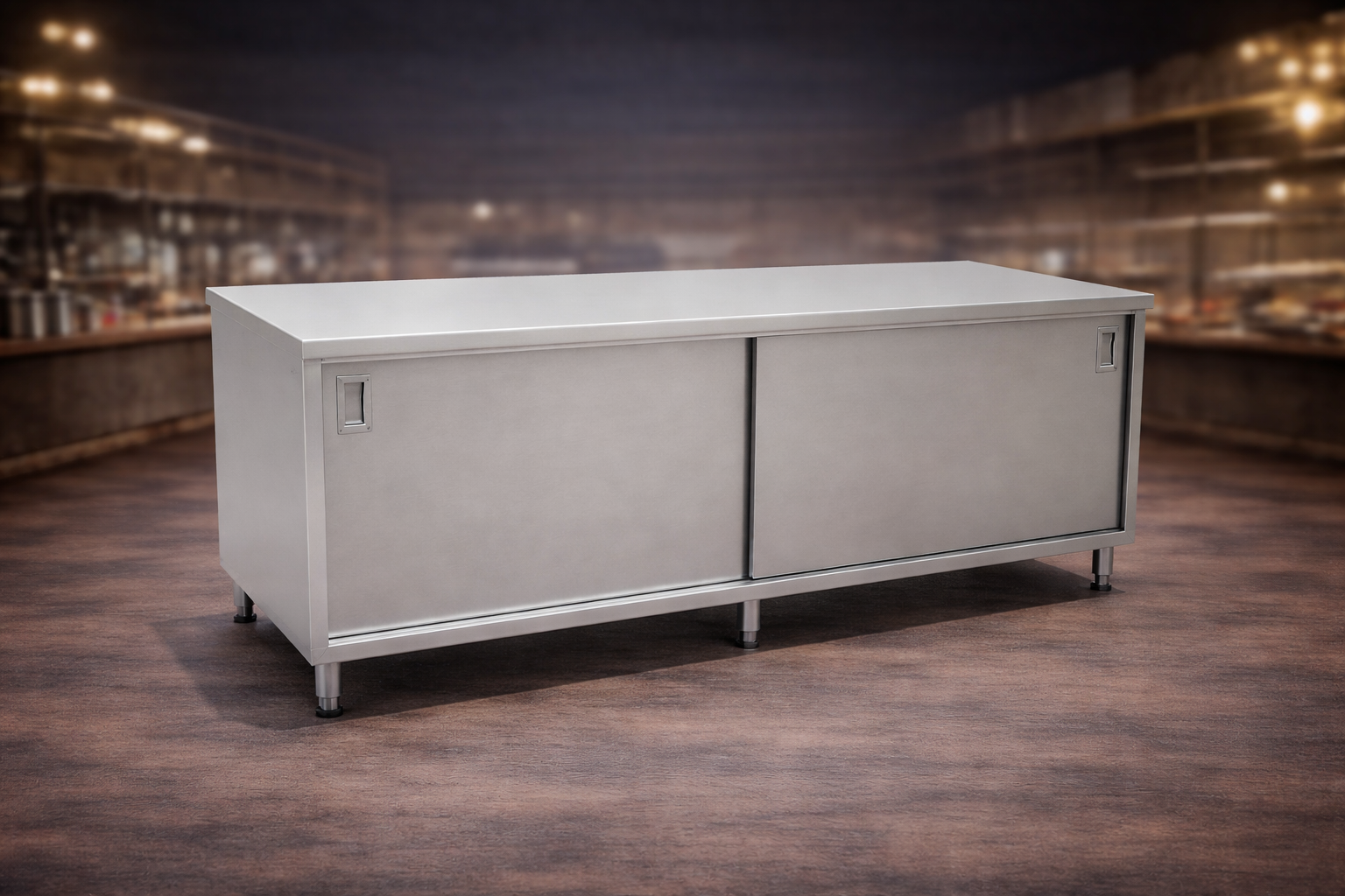 Worktables with Cabinets