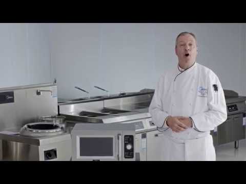 Midea 1025F0A 0.9 Cu Ft. 1000W Dial Light Duty Commercial Microwave - Continental Restaurant Equipment