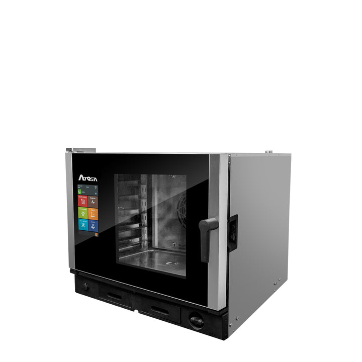 Atosa AEC-0511E Smart Touch Combi Oven Electric 10” Smart Touch Screen - Continental Restaurant Equipment