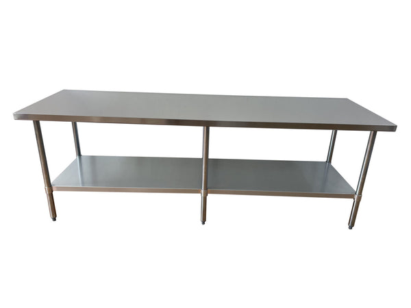 30″ x 84″ Stainless Steel Work Table