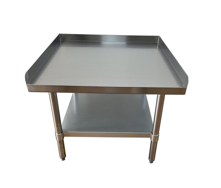 30″ x 30″ Equipment Stand 30 Inch Wide 16GA.430S/S Top Shelf - Continental Restaurant Equipment