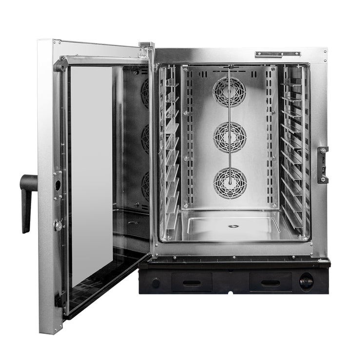 Atosa AEC-1021E Smart Touch Combi Oven Electric 10” Smart Touch Screen - Continental Restaurant Equipment
