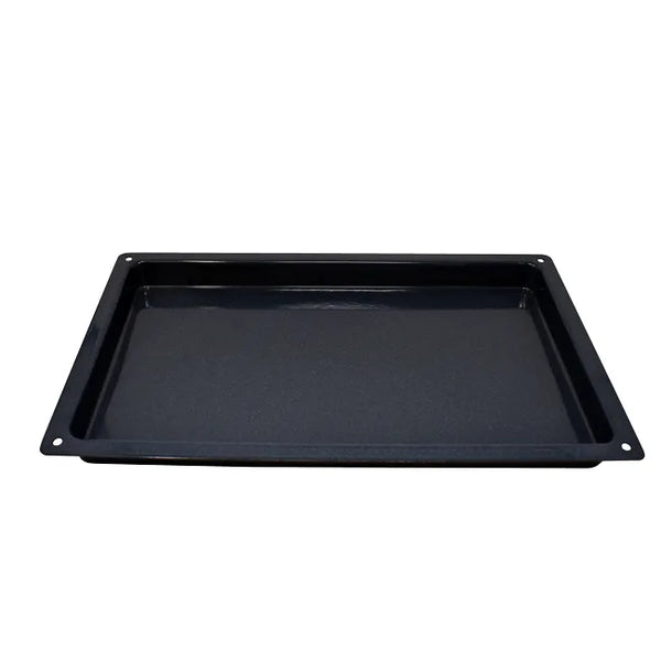 Omcan Full Size 21″ x 13″ x 1&1/2″ Granite Enamel Roasting Pan for Combi-Oven