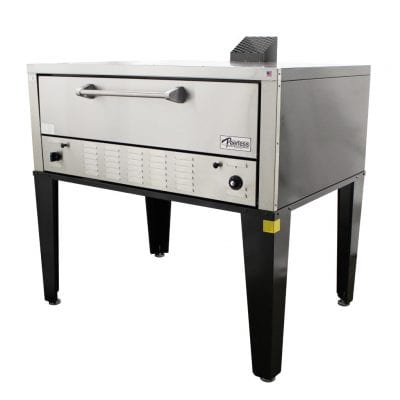 Peerless CW100P Gas Deck Pizza Oven gas, 52"W x 36"D hearth deck interior - Continental Restaurant Equipment
