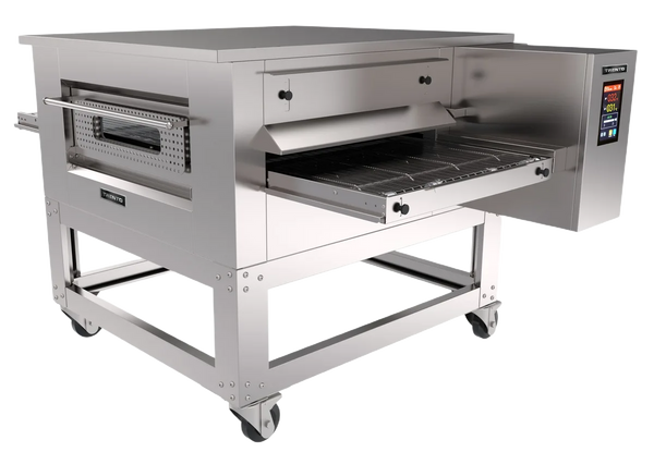 Omcan  CE-IT-0500 Trento 63″ Electric Conveyor Pizza Oven with 20″ Wide Belt – 230V, 3Ph, 14.20 kW