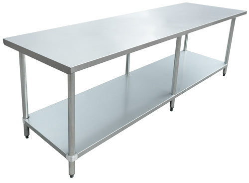 Elite series 24″ x 84″ stainless steel worktable item: 20198 - Continental Restaurant Equipment