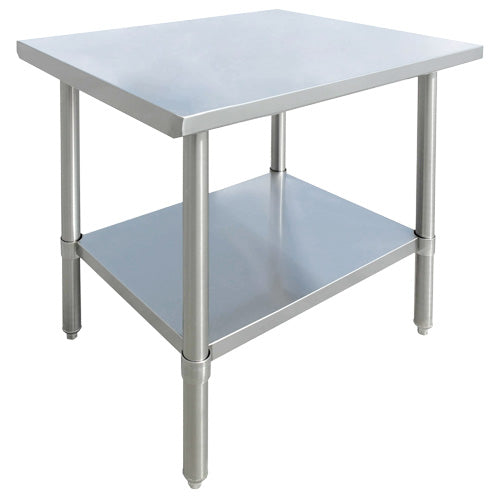 24″ x 30″ all stainless steel worktable item: 19136 - Continental Restaurant Equipment