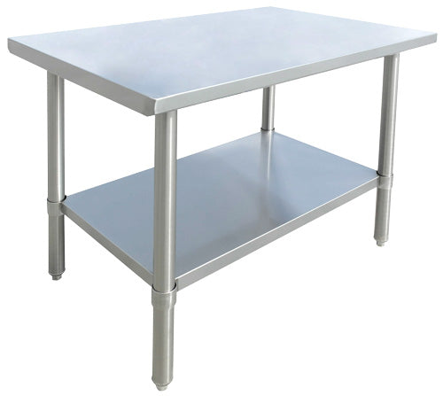 24″ x 36″ all stainless steel worktable item: 19137 - Continental Restaurant Equipment
