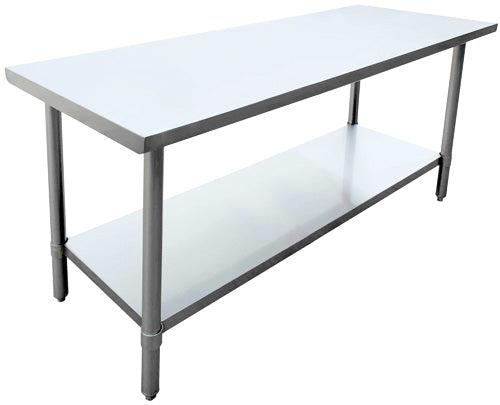 30″ x 36″ all stainless steel work table item: 19143 - Continental Restaurant Equipment