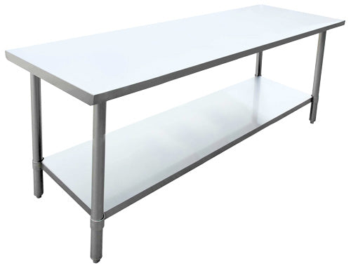 24″ x 72″ all stainless steel worktable item: 19140 - Continental Restaurant Equipment