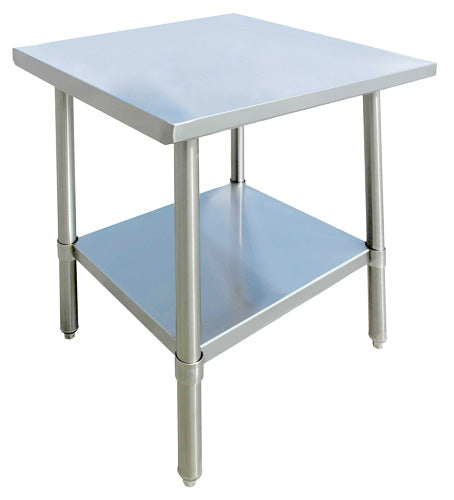 24″ x 24″ all stainless steel worktable Item: 19135 - Continental Restaurant Equipment