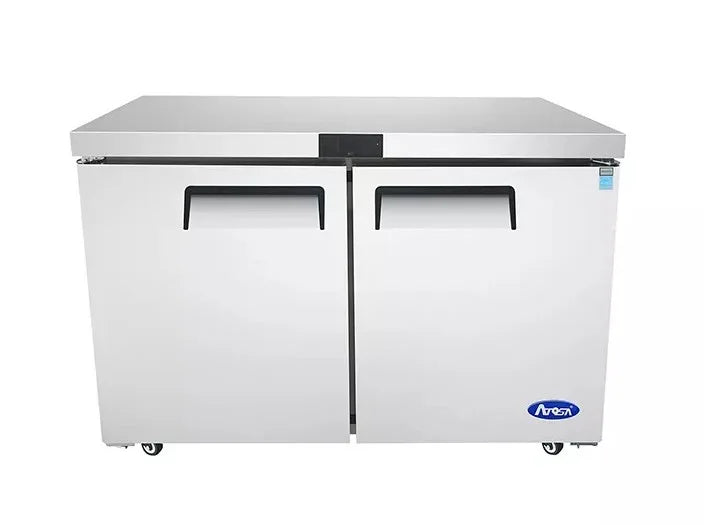 Atosa MGF8403 - 60" Undercounter Refrigerator - 2 Door - Continental Restaurant Equipment