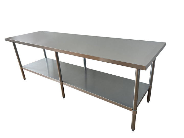 30″ x 84″ Stainless Steel Work Table - Continental Restaurant Equipment