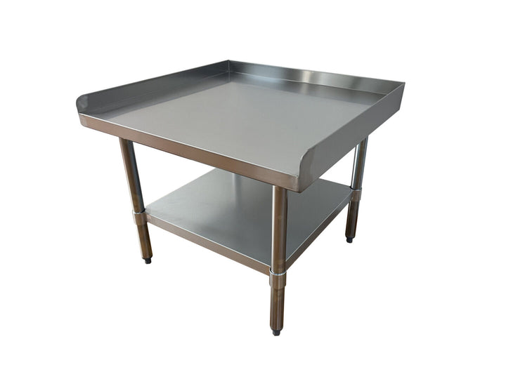 30″ x 30″ Equipment Stand 30 Inch Wide 16GA.430S/S Top Shelf - Continental Restaurant Equipment