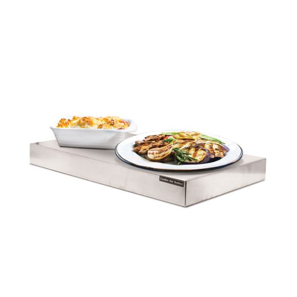 Stainless steel hot plate food warmer item: 20180 - Continental Restaurant Equipment