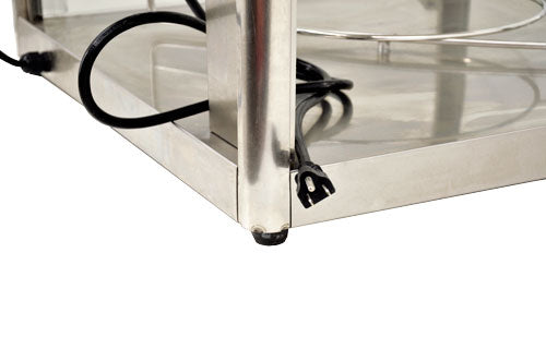 Omcan 20427 24-Inch Pizza Display Warmer With 1380 W - Continental Restaurant Equipment