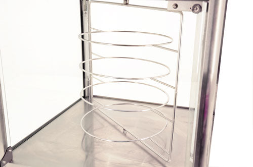 Omcan 20427 24-Inch Pizza Display Warmer With 1380 W - Continental Restaurant Equipment