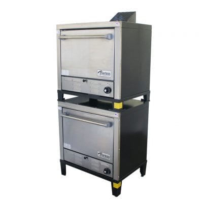 Peerless C231P Double Stack Gas Deck Pizza Oven - Continental Restaurant Equipment