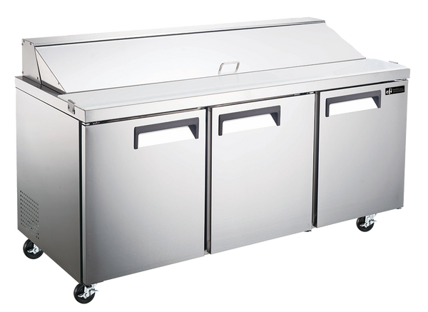 EFI CSDR3-72VCX X-LINE 72" Refrigerated Salad/ Sandwich Prep Table
