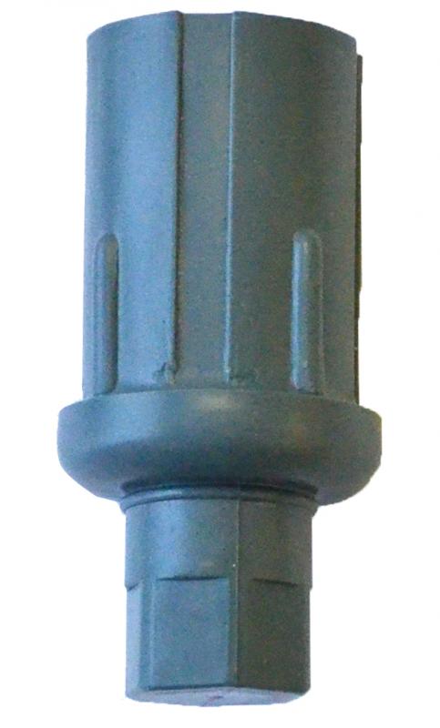 Plastic bullet foot for stainless steel worktable Item: 23510 - Continental Restaurant Equipment