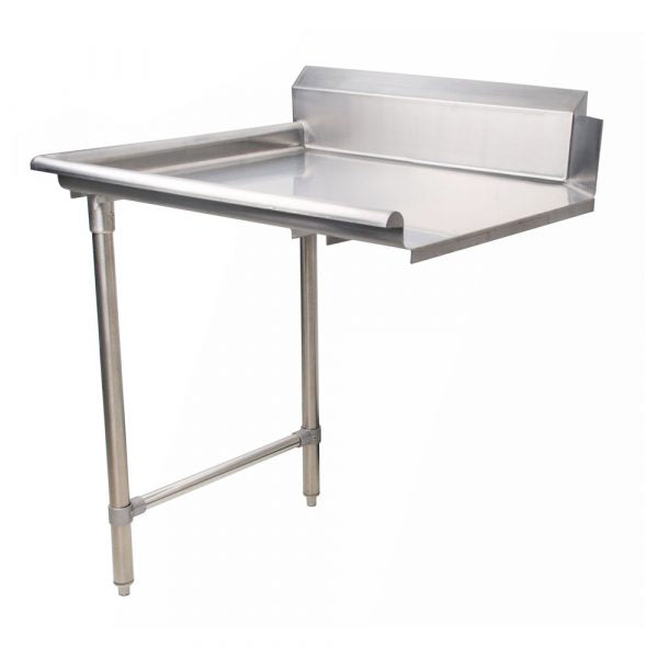 26-Inch Stainless Steel Clean Dish Table – Left Side Item: 28472 - Continental Restaurant Equipment