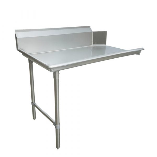 36-Inch Stainless Steel Clean Dish Table – Left Side Item: 28474 - Continental Restaurant Equipment