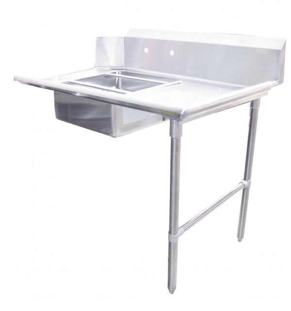 60″ Right Side Soiled Dish Table With Sink Item: 28487 - Continental Restaurant Equipment