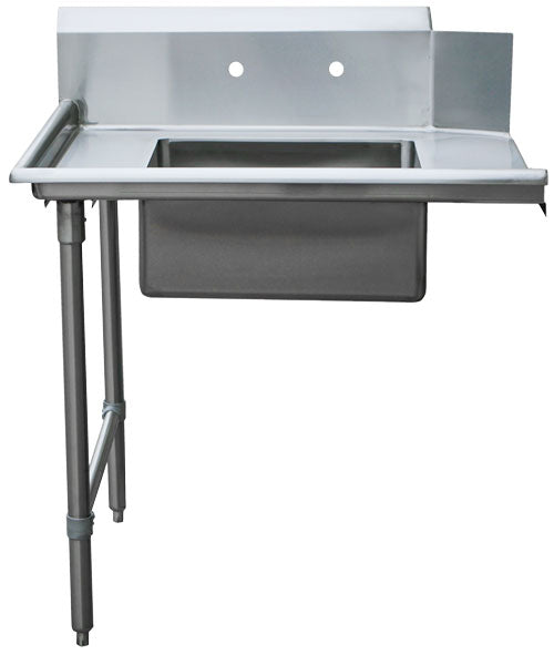 36-Inch Left Side Soiled Dish Table With Sink Item: 28482 - Continental Restaurant Equipment