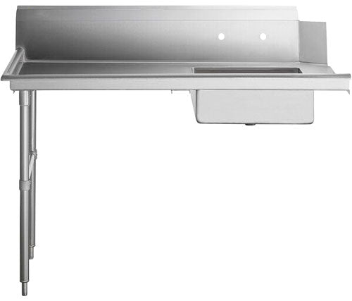 48-Inch Right Side Soiled Dish Table With Sink Item: 28485 - Continental Restaurant Equipment