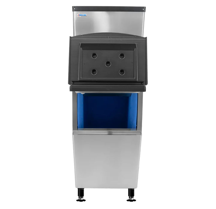 Omcan  IC-CN-0329 22″ Ice Maker Machine with 275 lb. Ice bin – Ice Yield 350 lb./day, Energy Star - Continental Restaurant Equipment