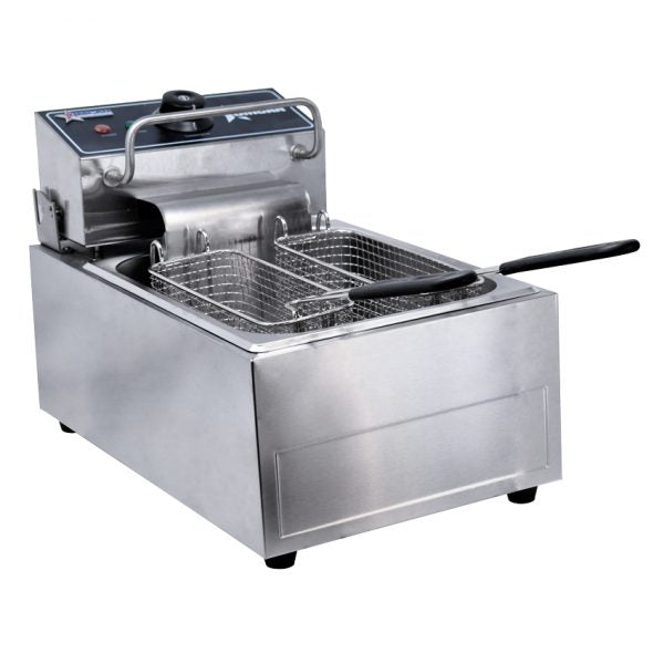 110 V Single table top electric fryer item: 34867