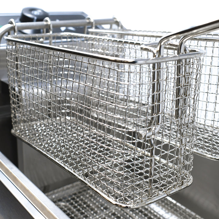 220 V Single table top electric fryer item: 39371 - Continental Restaurant Equipment