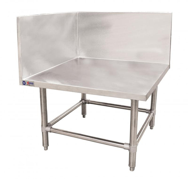 Stainless steel knock-down meat grinder worktable item: 37961