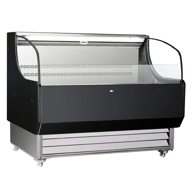 Omcan  RS-CN-0370-L 52" Grab-and-Go Open Refrigerated Floor Self-Serve Display Case with 13.07 cu.ft. Capacity - Continental Restaurant Equipment