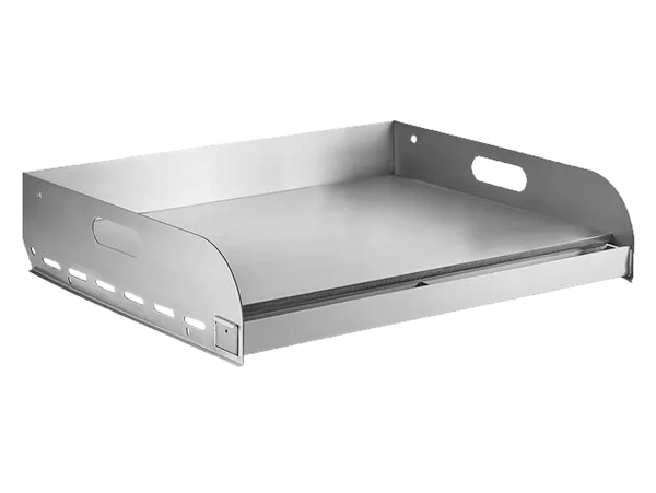 Omcan 30″ Stainless Steel Griddle Plate Top for Outdoor BBQ Grill #47352 and #47353