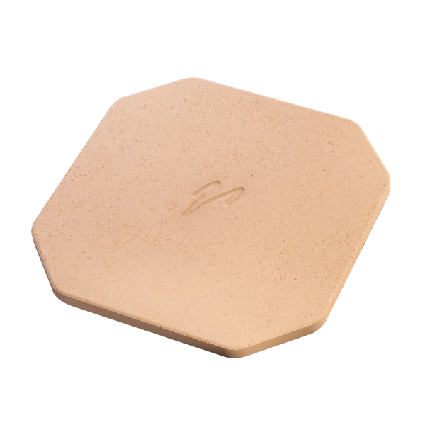 Omcan Valoriani 13″x13″ Octagonal Refractory Pizza Stone (for Use in Standard Ovens)